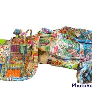 Johnny Was - Annika Quilted set with 3 bags!!!